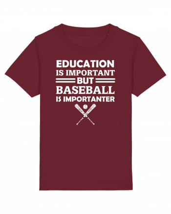 BASEBALL Burgundy