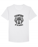 Champions League Black Tricou mânecă scurtă guler larg Bărbat Skater