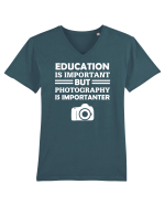 PHOTOGRAPHY Tricou mânecă scurtă guler V Bărbat Presenter