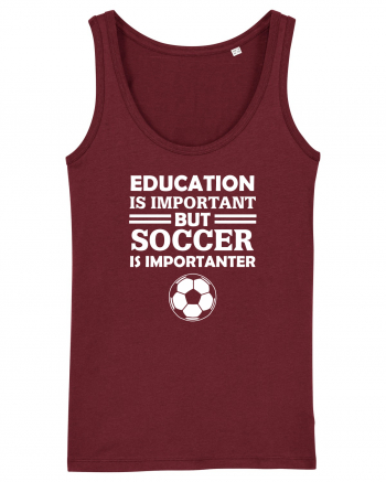 SOCCER Burgundy