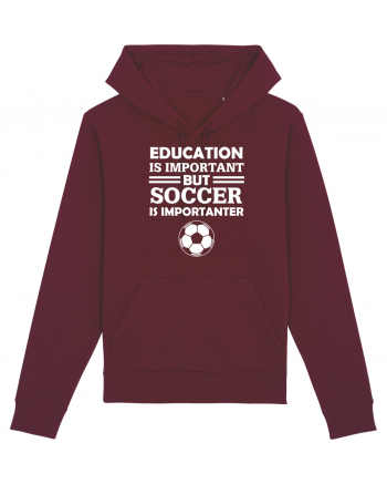 SOCCER Burgundy