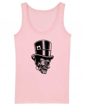 Skull Joben Black Cotton Pink