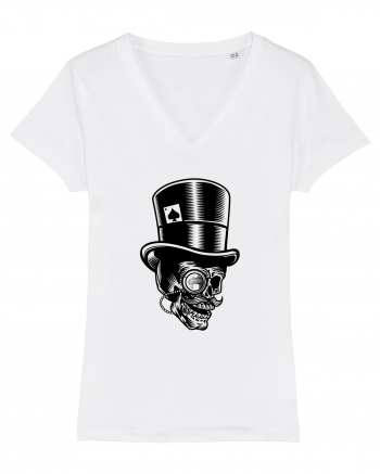 Skull Joben Black White