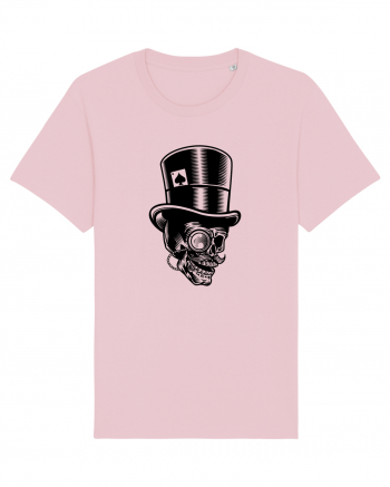 Skull Joben Black Cotton Pink