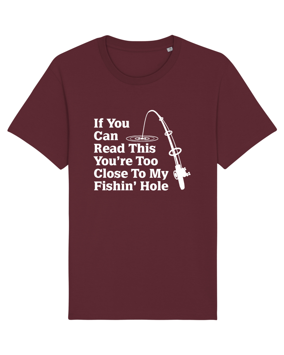 Tricou mânecă scurtă Unisex Rocker Burgundy