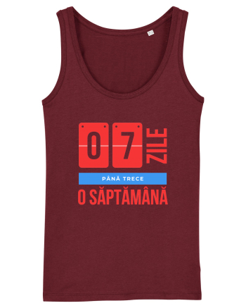 7 Zile pana trece o saptamana Burgundy
