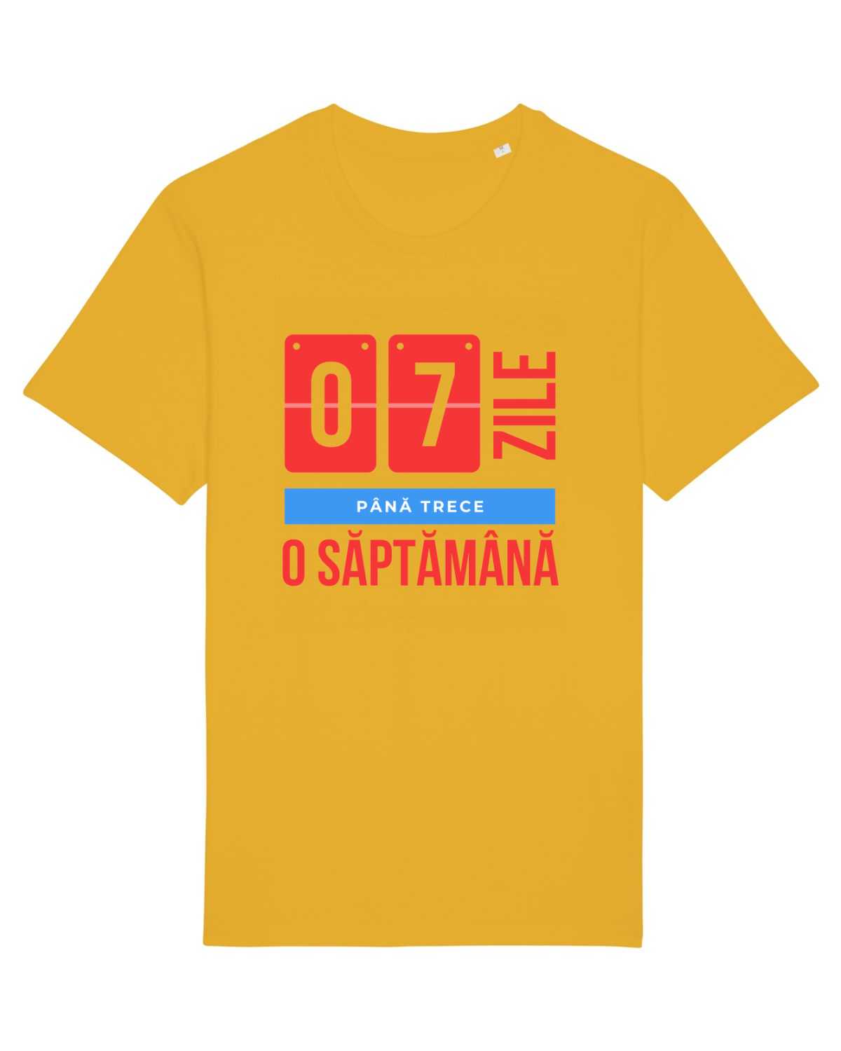 Tricou mânecă scurtă Unisex Rocker Spectra Yellow