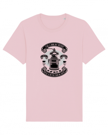 Coffee Grinder Black Cotton Pink