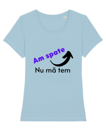 Am spate.  Nu ma tem! Sky Blue