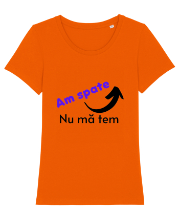 Am spate.  Nu ma tem! Bright Orange