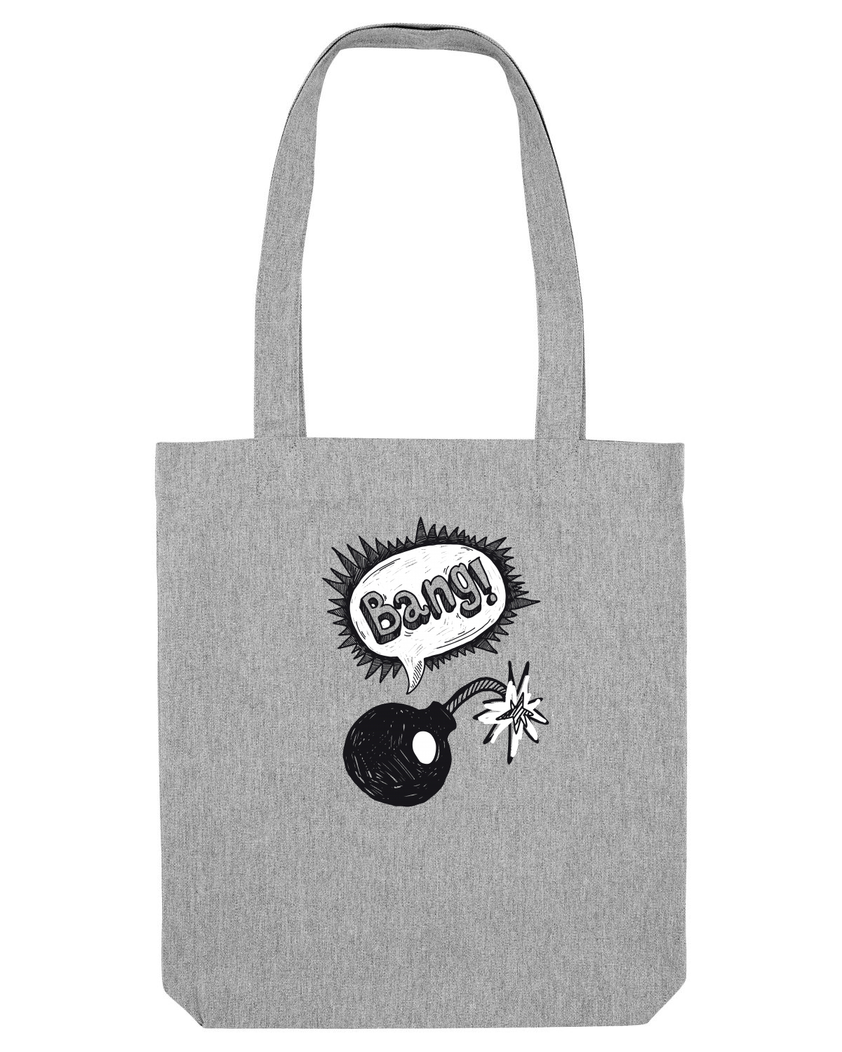 Sacoșă textilă Heather Grey