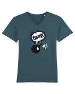 Bang Tricou mânecă scurtă guler V Bărbat Presenter