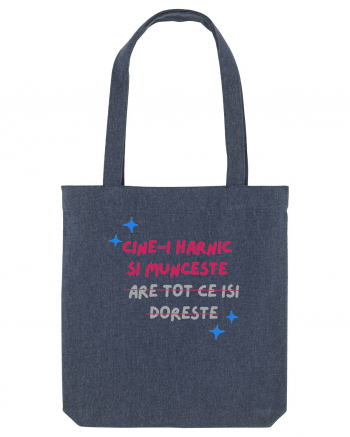 Cine-i harnic si munceste n-are tot ce isi doreste Midnight Blue