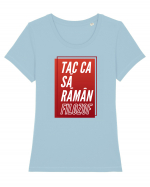 Dacă tăceai filozof rămâneai Tricou mânecă scurtă guler larg fitted Damă Expresser