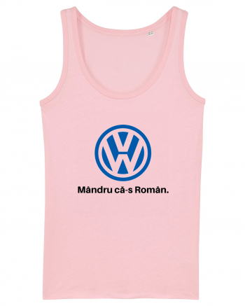 VW. Mândru că-s Român Cotton Pink