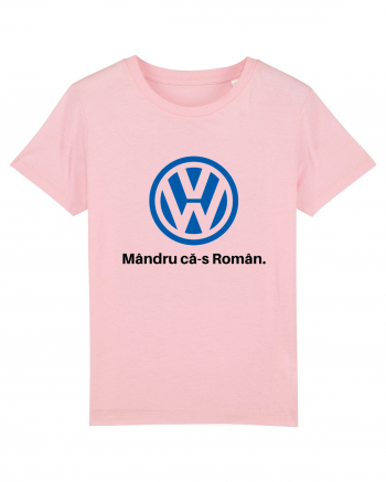 VW. Mândru că-s Român Cotton Pink