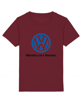 VW. Mândru că-s Român Burgundy