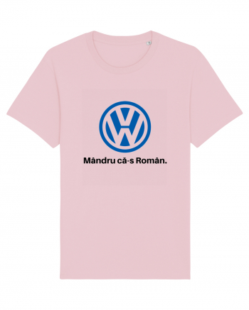 VW. Mândru că-s Român Cotton Pink