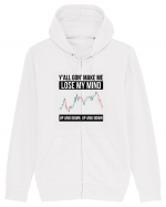 Lose My Mind (Trading) negru Hanorac cu fermoar Unisex Connector