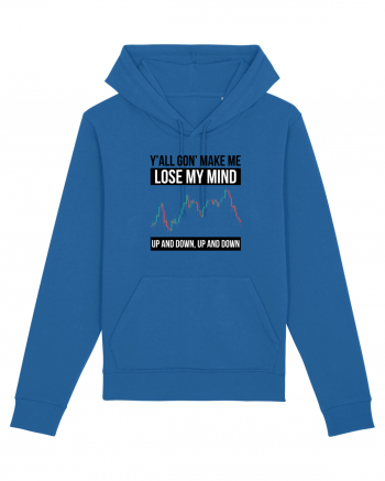 Lose My Mind (Trading) negru Royal Blue