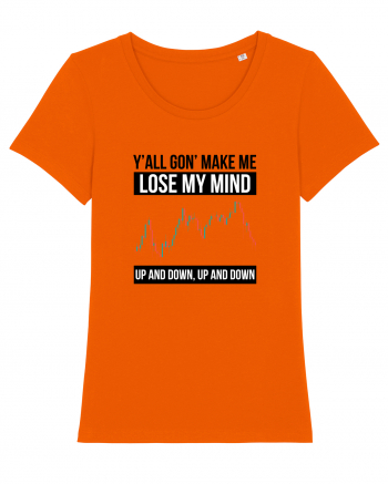 Lose My Mind (Trading) negru Bright Orange