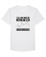 Lose My Mind (Trading) negru Tricou mânecă scurtă guler larg Bărbat Skater