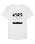 Lose My Mind (Trading) negru Tricou mânecă scurtă guler larg Bărbat Skater