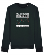 Lose My Mind (Trading) alb Bluză mânecă lungă Unisex Rise