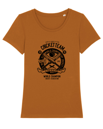 Cricket Team Black Roasted Orange