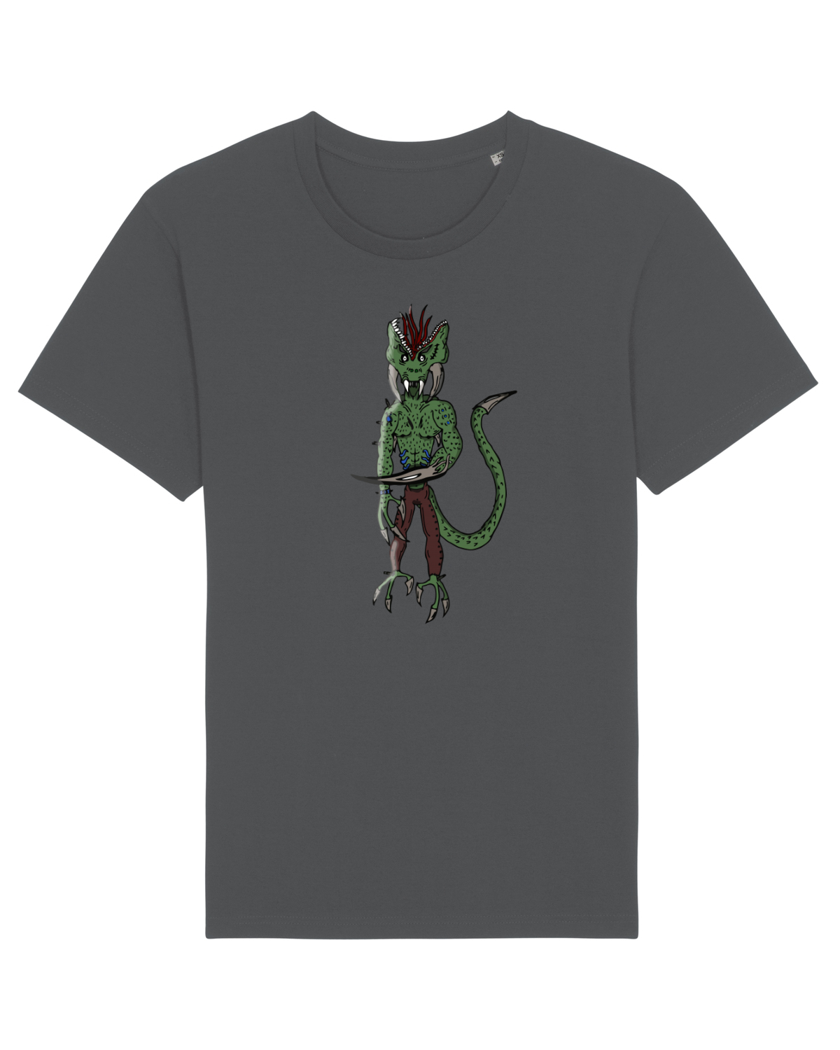 Tricou mânecă scurtă Unisex Rocker Anthracite