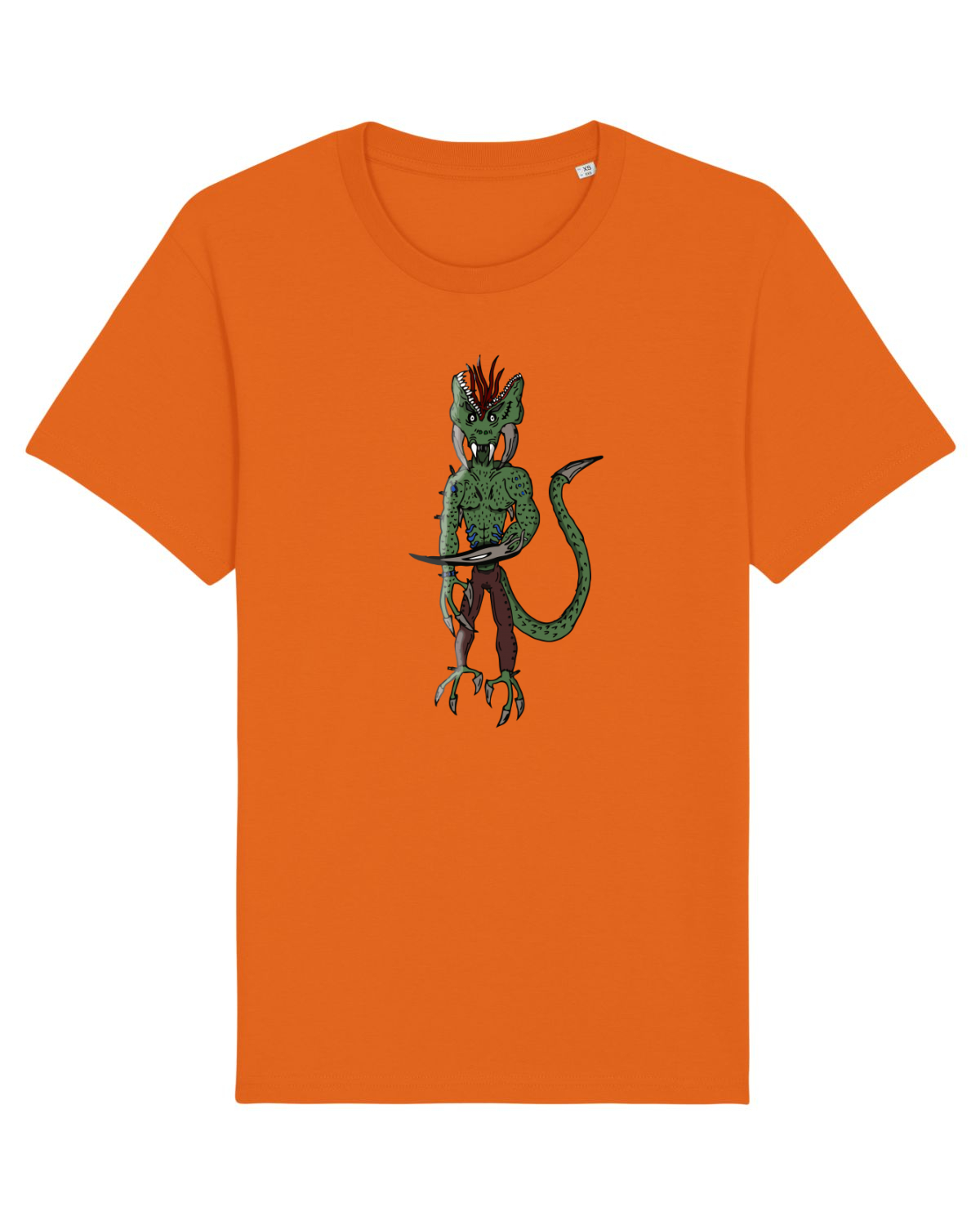 Tricou mânecă scurtă Unisex Rocker Bright Orange