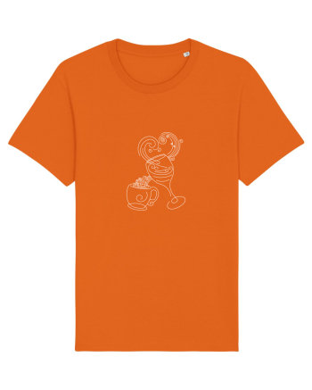 Coffee and Wine (alb) Bright Orange