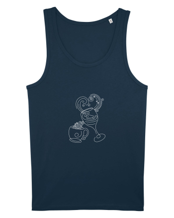 Coffee and Wine (alb) Navy