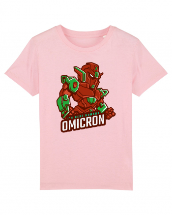 Omicron Covid Variant Cotton Pink