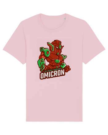 Omicron Covid Variant Cotton Pink