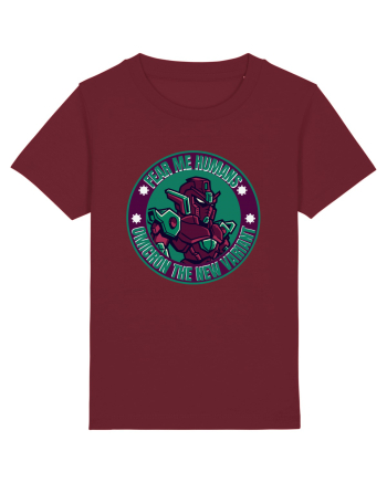Omicron Covid Variant Burgundy