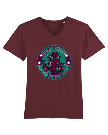 Omicron Covid Variant Burgundy
