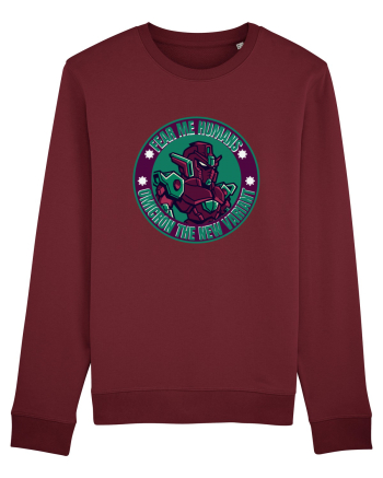 Omicron Covid Variant Burgundy