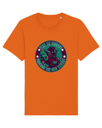 Omicron Covid Variant Bright Orange