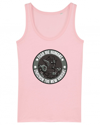 Omicron Covid Variant Cotton Pink