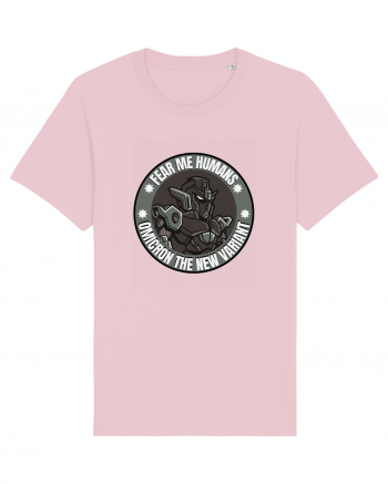 Omicron Covid Variant Cotton Pink