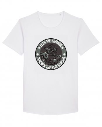 Omicron Covid Variant White