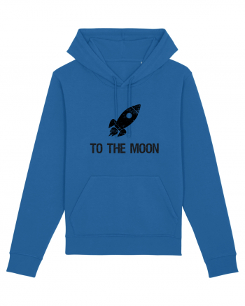 To the moon Royal Blue