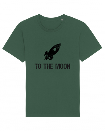 To the moon Bottle Green