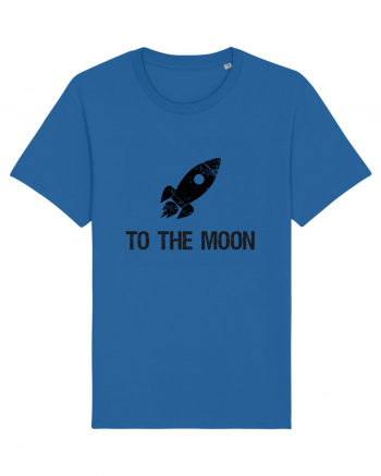 To the moon Royal Blue