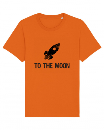 To the moon Bright Orange