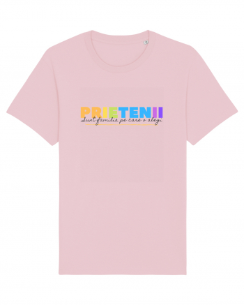 Prietenii sunt familia pe care o alegi Cotton Pink