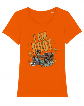 I am root Bright Orange