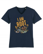 I am root Tricou mânecă scurtă guler V Bărbat Presenter