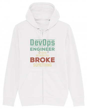 DevOps engineer - I am here because you broke something White